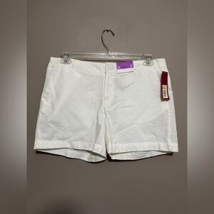 Merona Women's Chino Shorts Fresh White Size 10 NWT